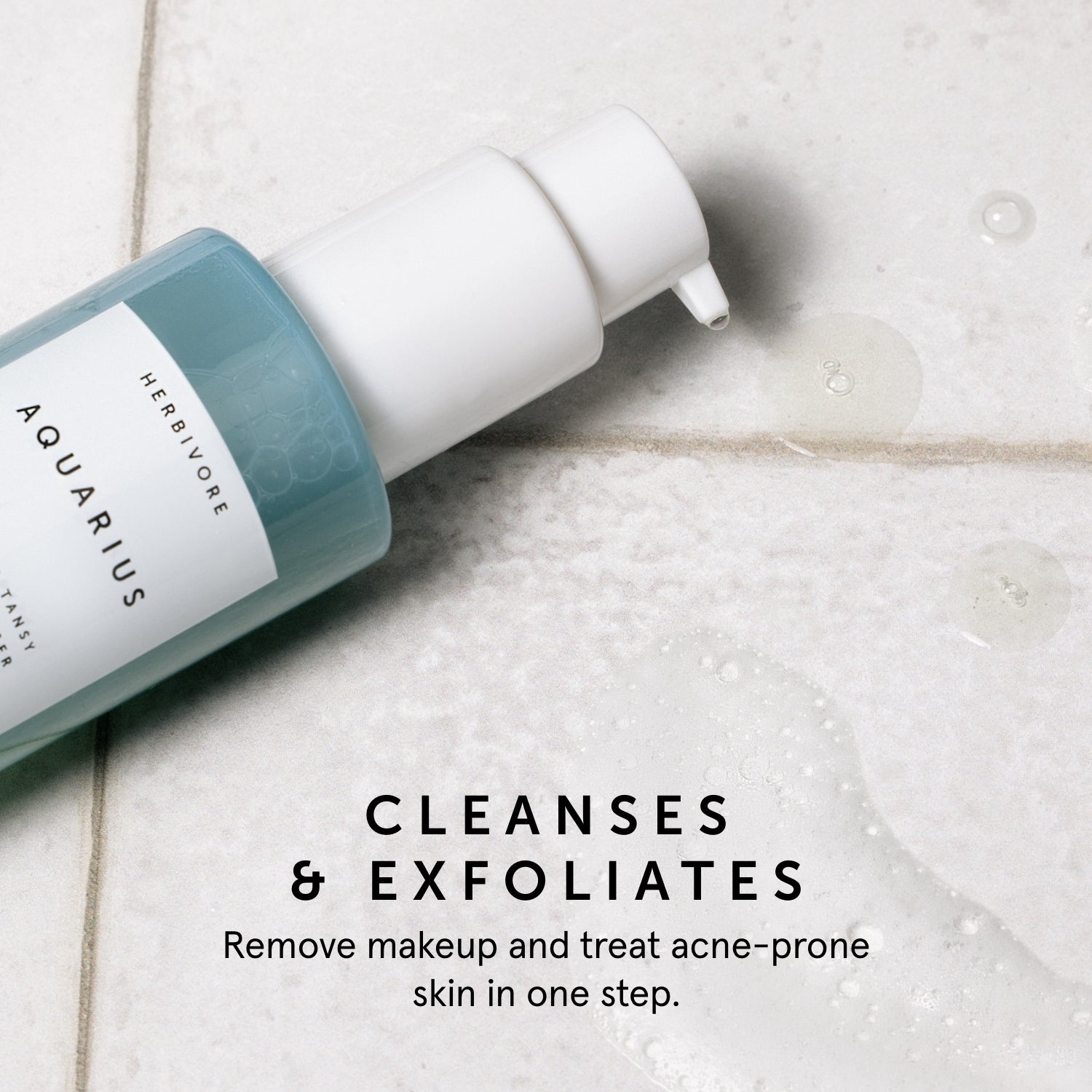 AQUARIUS BHA + Blue Tansy Clarity Cleanser | Herbivore Botanicals