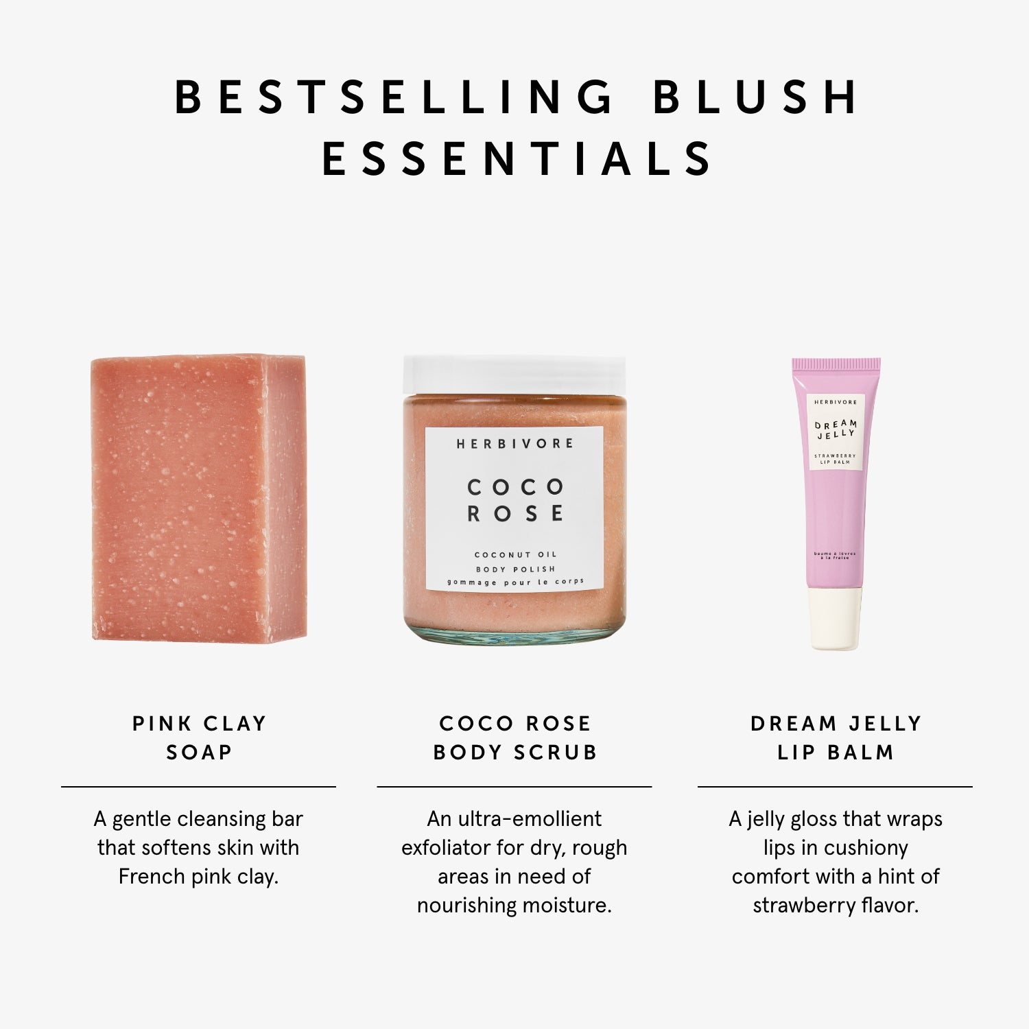 At First Blush Set | Herbivore Botanicals