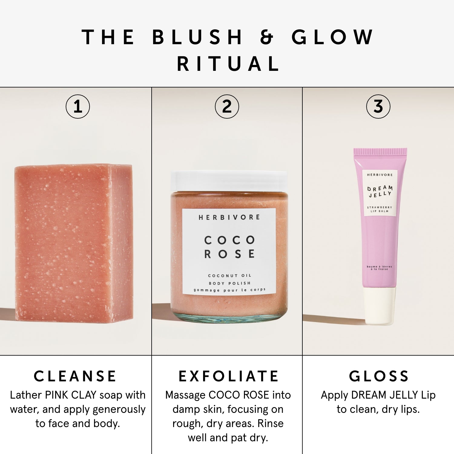 At First Blush Set | Herbivore Botanicals