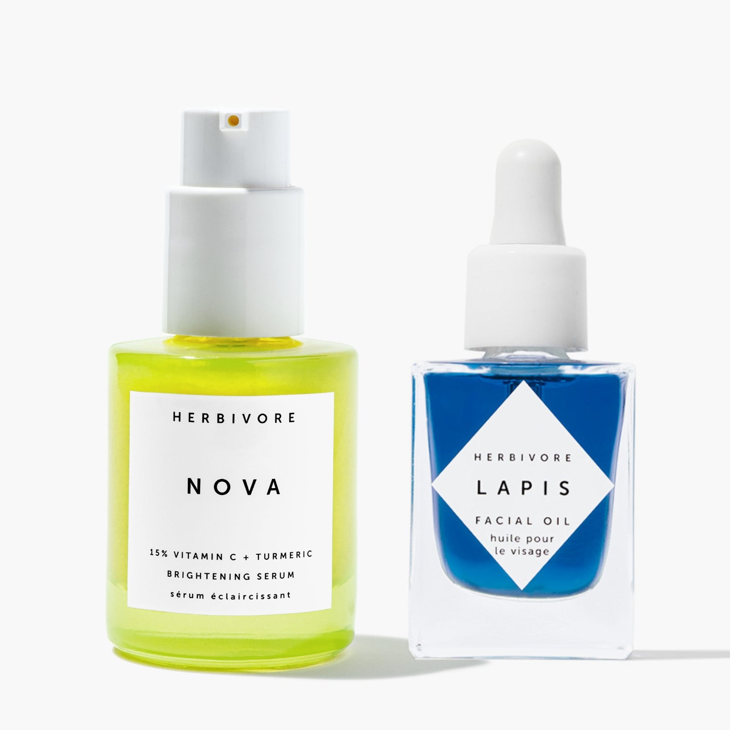Clearly Bright Duo | Nova Vitamin C Serum & Lapis Face Oil