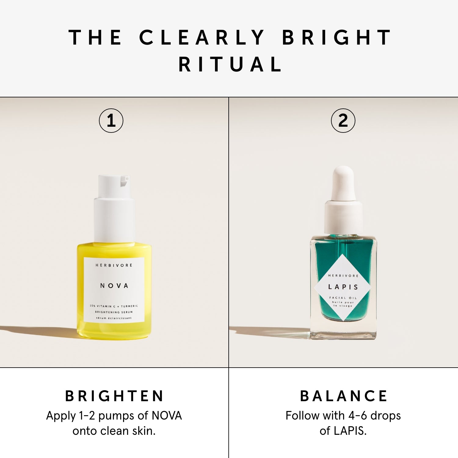 Clearly Bright Set | Herbivore Botanicals