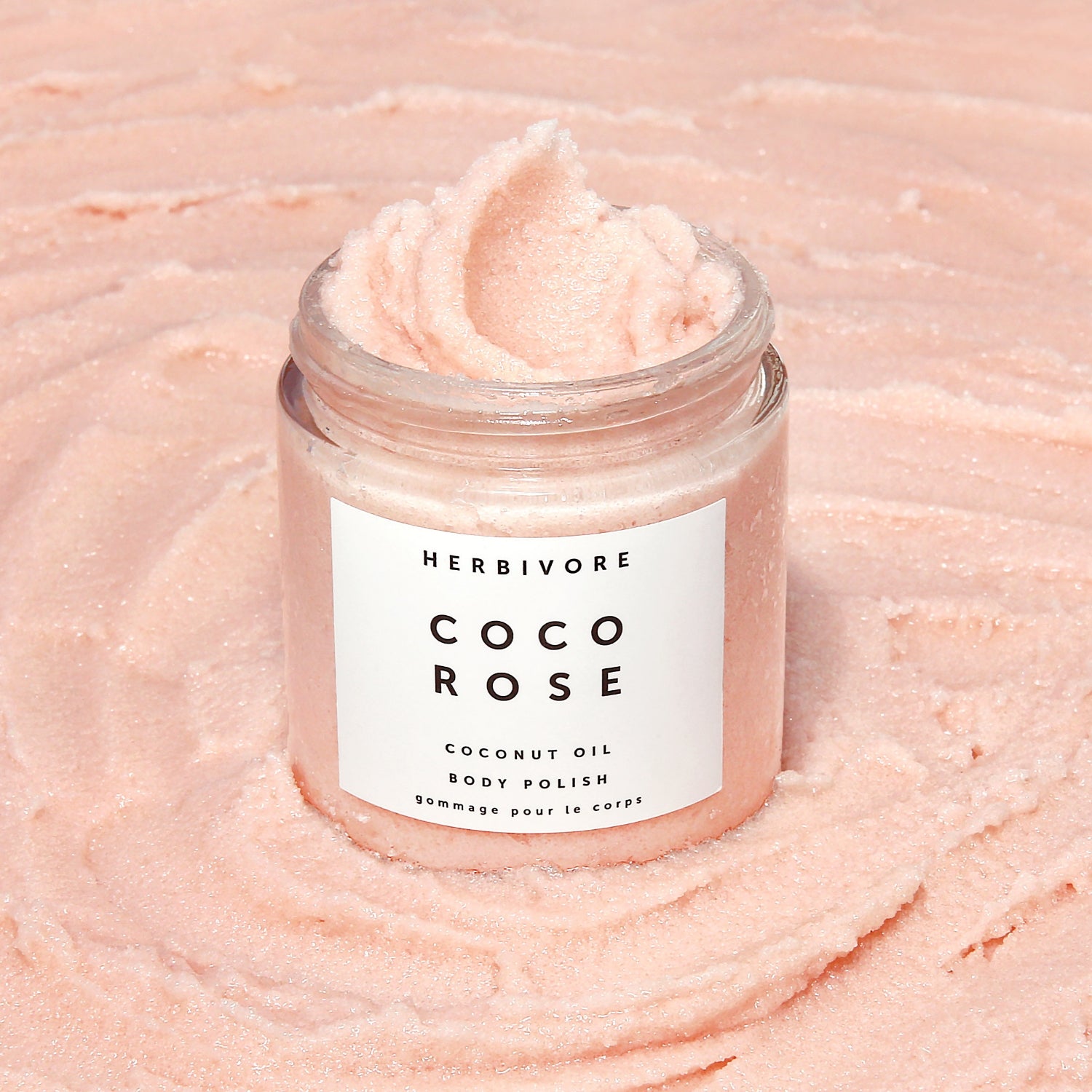 COCO ROSE Exfoliating Body Scrub | Herbivore Botanicals