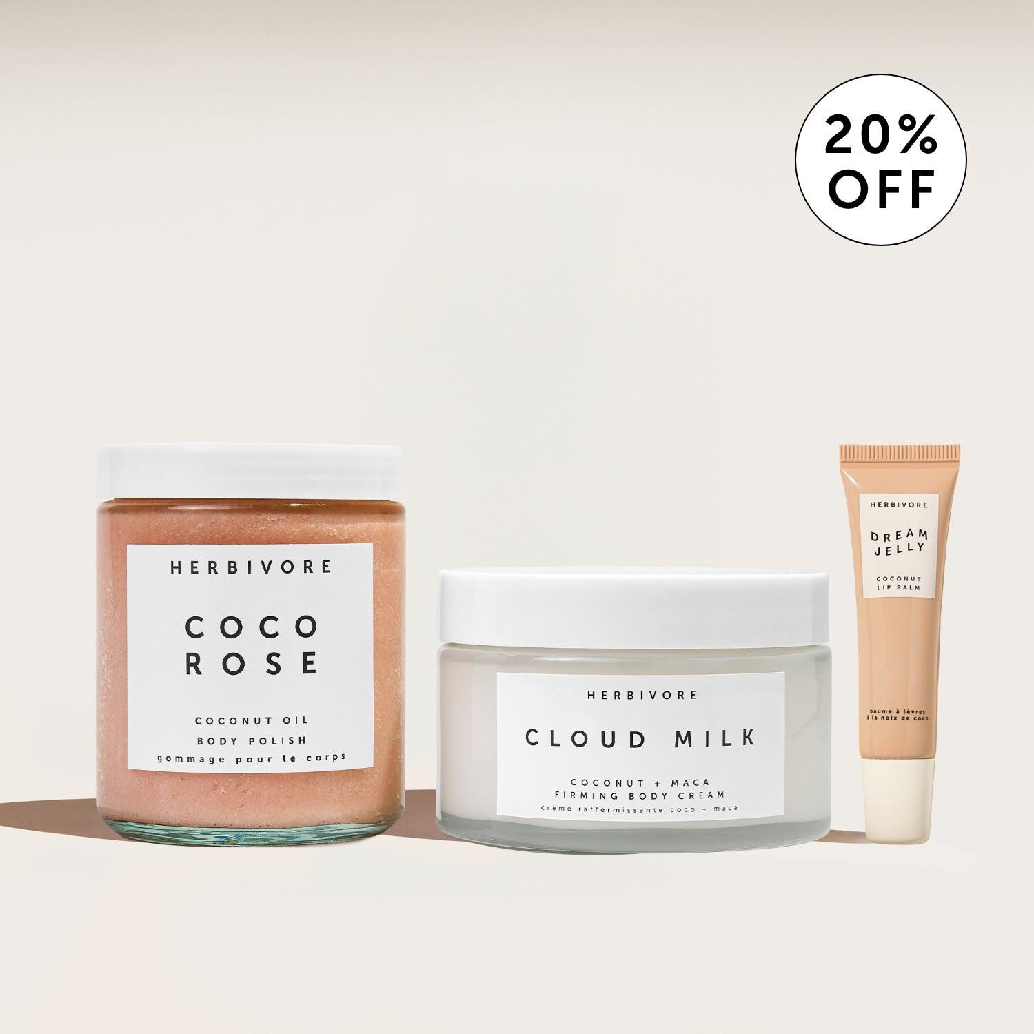 Coconut Cloud Set | Herbivore Botanicals