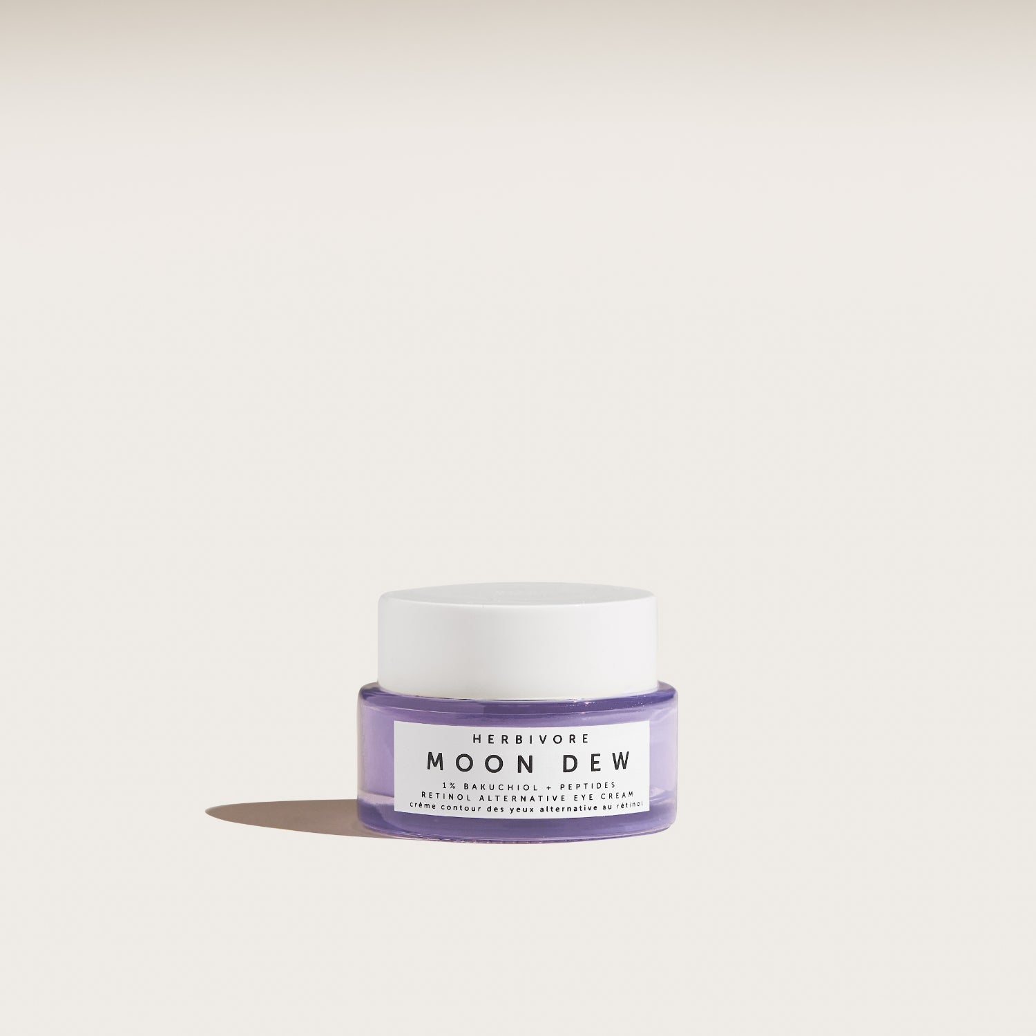 MOON DEW 1% Bakuchiol + Peptides Retinol Alternative Firming Eye Cream | Herbivore Botanicals